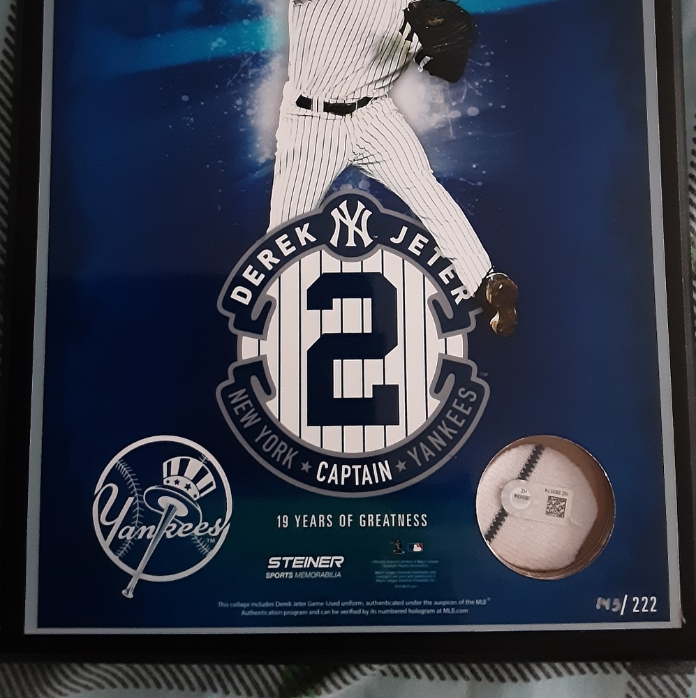 Derek Jeter Plaque - image 1